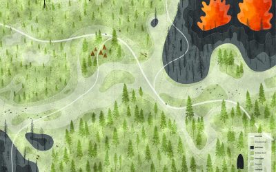 Проект с неочакван поглед върху горските пожари и устойчивостта на ландшафта