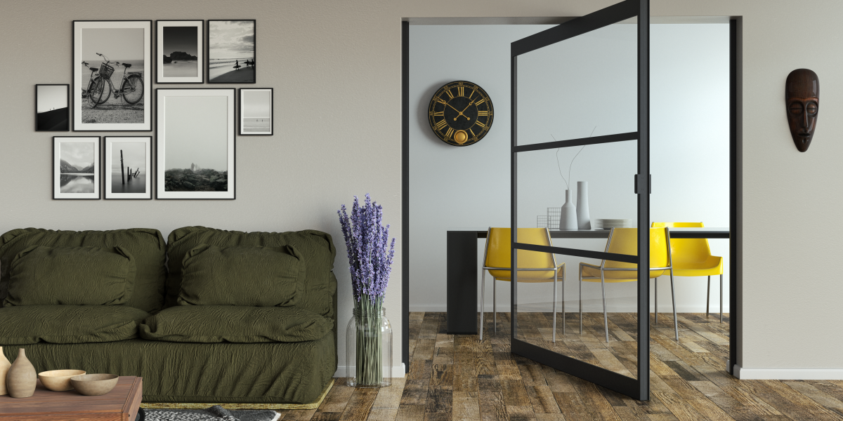 Интериорни алуминиеви врати за изтънчен дизайн у дома