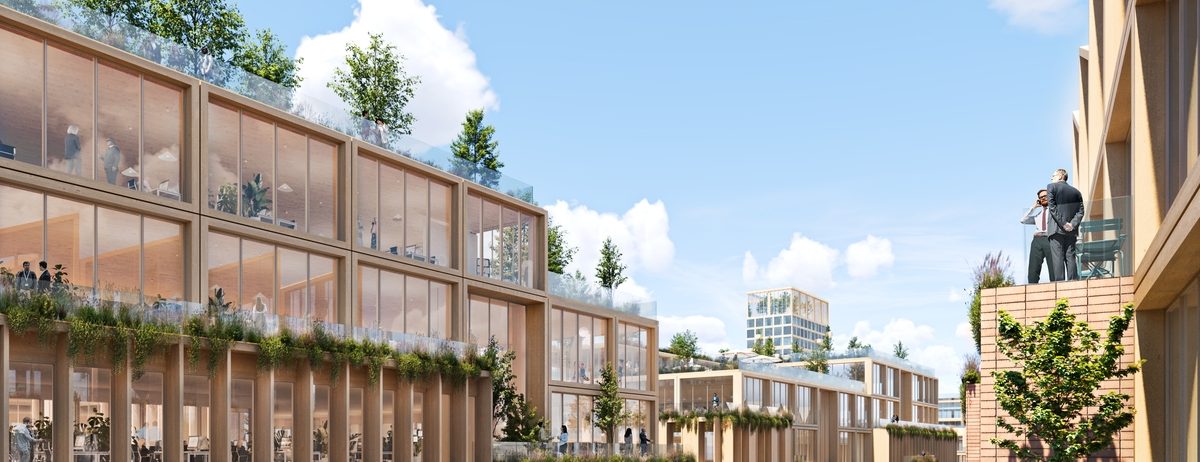 Stockholm Wood City: Как Швеция гради бъдещето от дърво