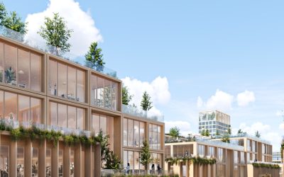 Stockholm Wood City: Как Швеция гради бъдещето от дърво
