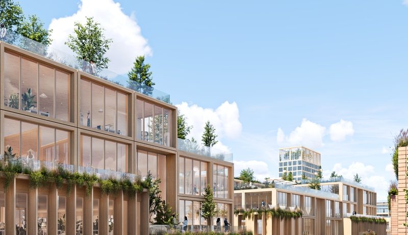 Stockholm Wood City: Как Швеция гради бъдещето от дърво